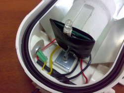 Светильник энергосберегающий со встроенным светоакустическим выключателем для ламп накаливания и энергосберегающих ламп НБП-02-60 с ЭВС-2